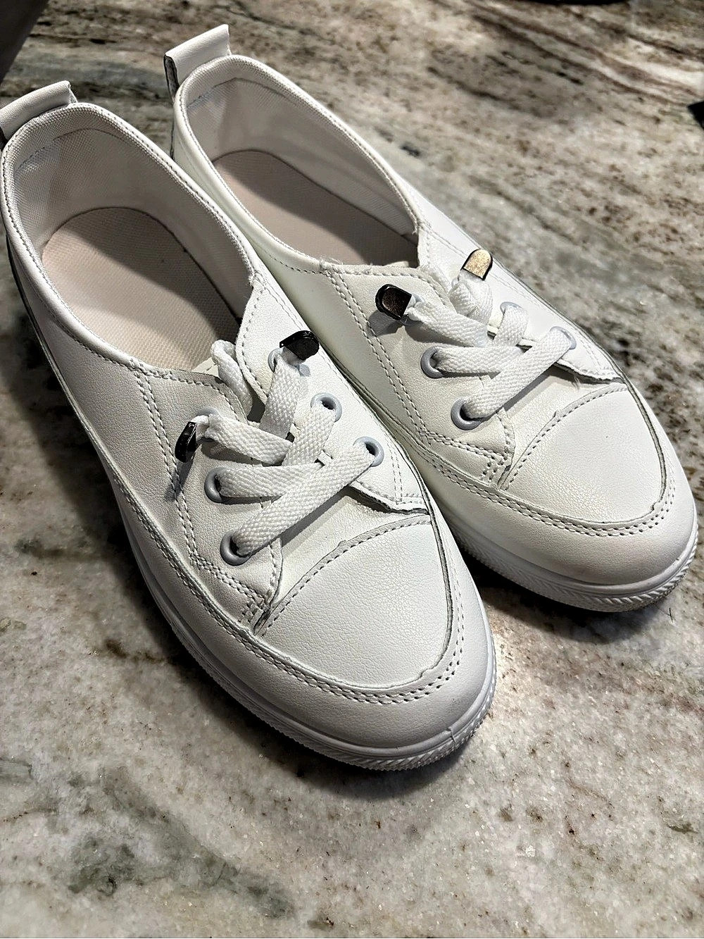 A-ZX B White Sneakers Like New Size 8
